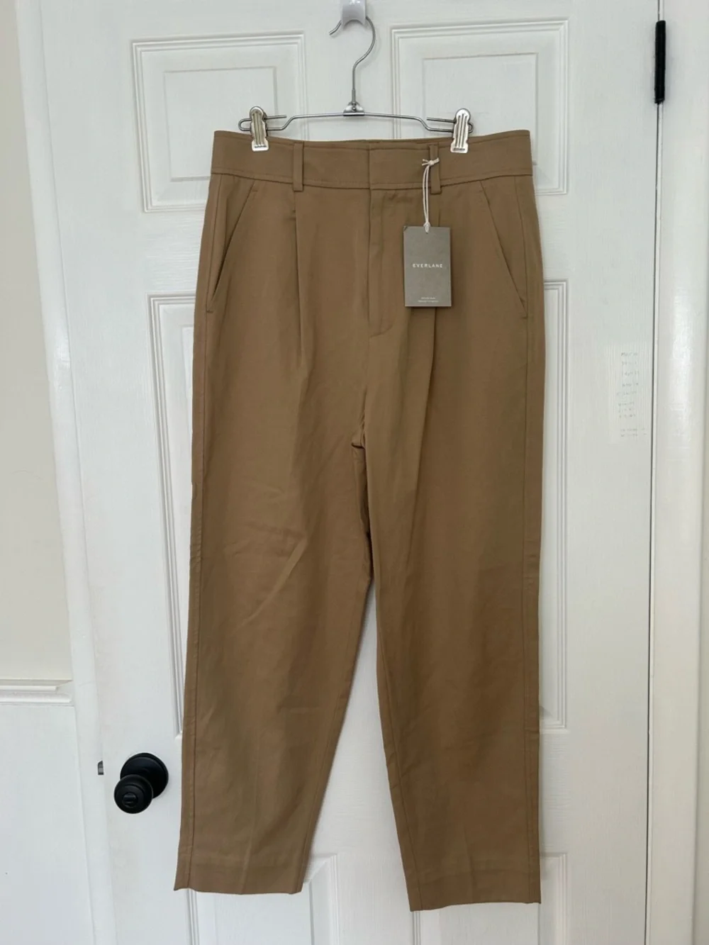 Everlane The Tencel Way-High Taper Pant - Picture 2 of 11